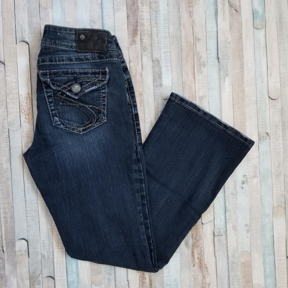 Silver Suki Surplus Bootcut Jeans